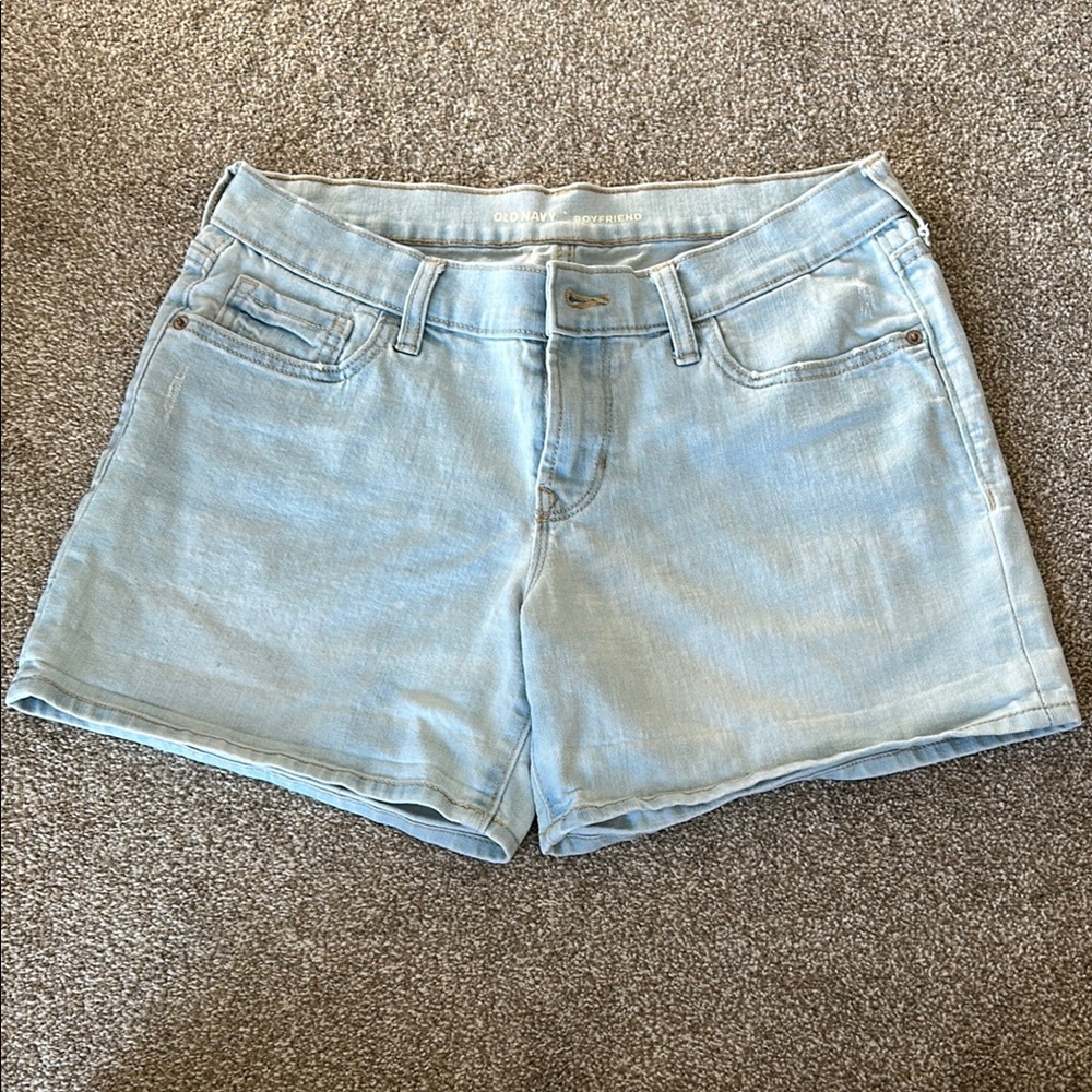 Women's Light Blue Denim Shorts